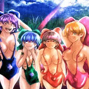 ４人の猫娘