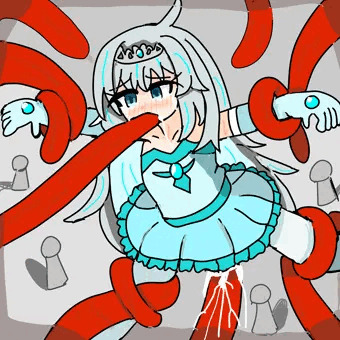 魔法少女シアちゃ触手ピンチ