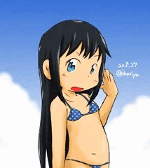 朝潮ちゃんビキニ