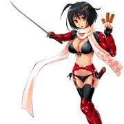 AUC自キャラ侍娘
