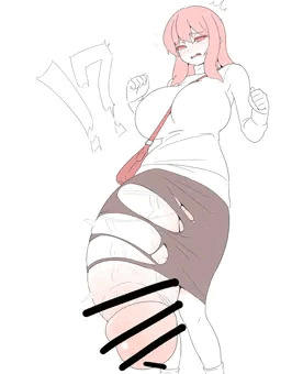ふんわりお姉さんにいきなり生えてきた