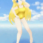 金髪水着幼女2025