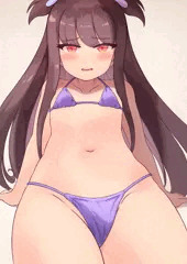 【メスガキっぽい子】マイクロビキニを着てもらう