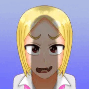 見せ槍されて窮地に陥る生意気そうな女の子
