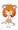 デフォルメ橙ちゃん