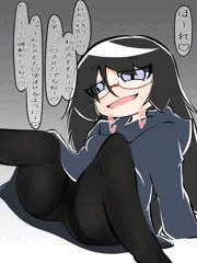 琥珀ちゃんの太ももにへこへこ腰振りしちゃって搾り取られるっ…♡♡