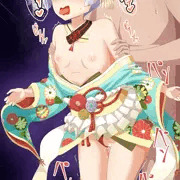 シュネーちゃんをバックで