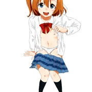 ほのか制服脱衣