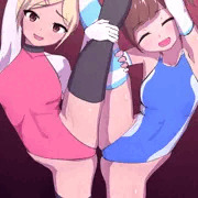 ダブルI字開脚