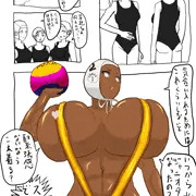 水球爆乳ポロリ