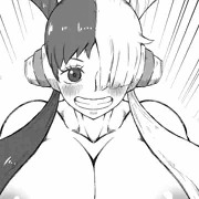 性器を見せびらかすウタ。