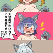レミフラ咲夜のハロウィンコスプレ🎃【狼少女】