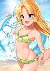 【Skeb】ビキニセイラさんと海デート