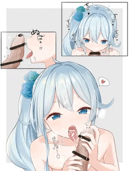 上目遣いでご奉仕フェラする雪城眞尋