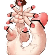 チ〇ポまみれの子