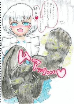 寺戸蘭ちゃんの蒸れ足
