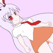 鈴仙に全裸差分を