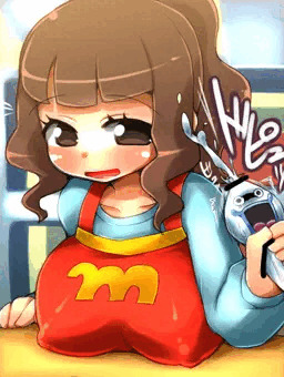 妖怪ウォッチの店員さん