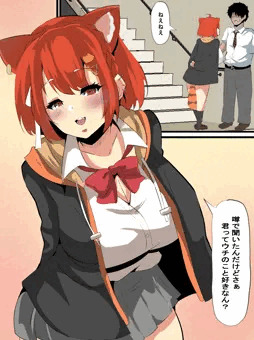 ぷてちと学校でこっそりエッチするお話