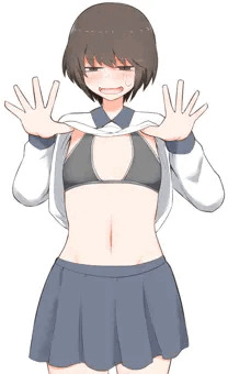 たくし上げ～