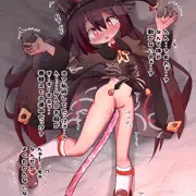 催眠状態で触手にやられちゃう胡桃