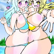 ここかの水着サンド