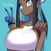 おっぱい見せてくれるルリナ