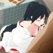 朝から甲斐甲斐しくお口で処理してくれる鳳翔さん！