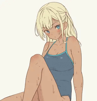 視線に耐性のないギャル崎さん