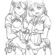 2017夏コミ用表紙（ラフ）