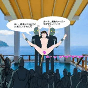 入浴中を襲われるしずかちゃん(反撃編・笑)