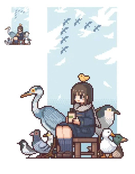 2021年に描いたR-18ドット絵など