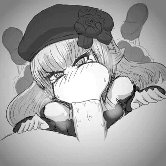 ロールお嬢様にしゃぶってもらう