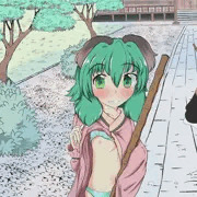 響子ちゃんのおっぱいチャレンジ in朝のお掃除