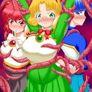 魔法騎士オープニング（触手拘束）