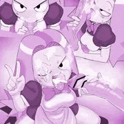 ガチャ美と対戦