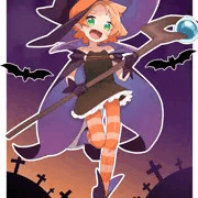 ハロウィン　リネアちゃん