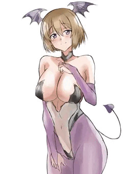 サキュバス母娘関連の落書き