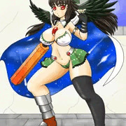 昔の女戦士っぽいお空