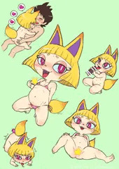 コンたん落描き。