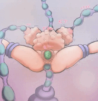 触手に卵を大量に産み付けられる女の子