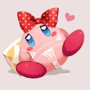 【Skeb】スケスケマイクロビキニのカービィ♀