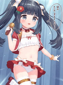 見せパン穿き忘れ