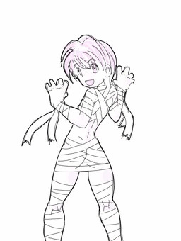 ハロウィン衣装案2。