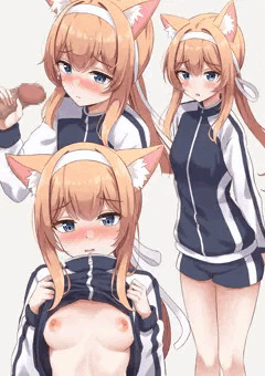 性処理してくれる体操服マリー