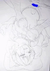 種付け妖怪の毒牙に苦戦する猫娘。