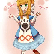 ネコ嬢ちゃんにゃんかわいい