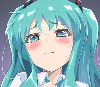 ミクさんがマスターがいない間にひっそりビクビクしてるところ