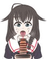 時雨ちゃんが吸ってくれます