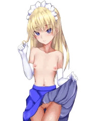 たくし上げロリメイド